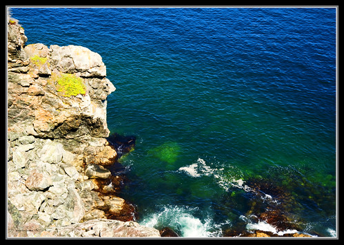 ocean cliff canada water face newfoundland brighton bluewater emerald atlanticocean route380 greenwater notredamebay holidaysvacanzeurlaub hjalmar1886 worldworx winksplace brightontickleisland