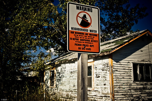 ok picher superfund abandoned condemned crime decay disaster fallingapart neglected neighborhood sign watch