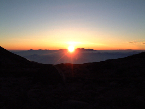 alps japan sunrise earth 夜明け 大地 木曽駒ケ岳