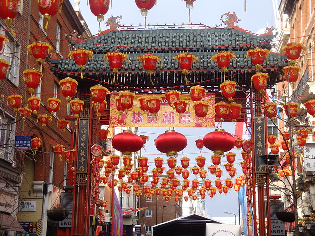 Chinese new year, London Chinatown
