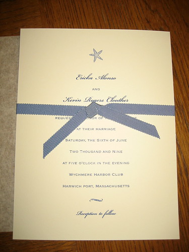 Wedding Invites 2009