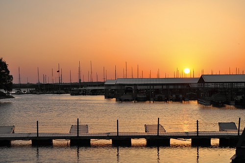 orange water marina sunrise boat dallas dock nikon day ship quiet texas clear peacefull d5000