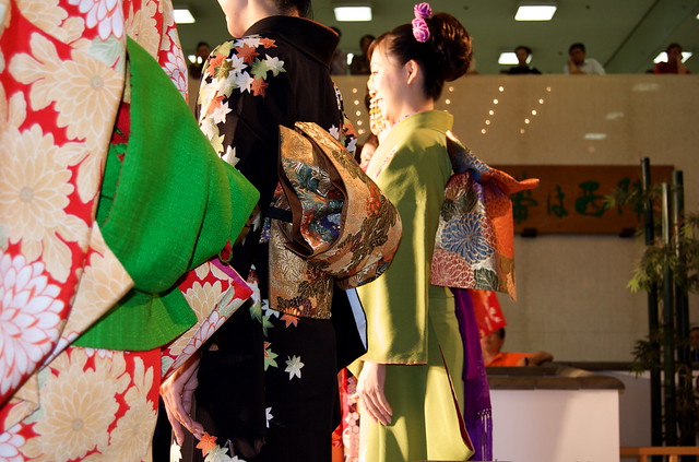 Kimono catwalk