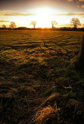winter sun sunrise cheshire pentax super k100d
