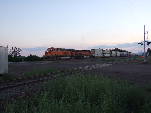 railroad sunset bnsf