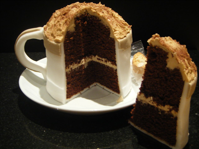 coffee cup cake