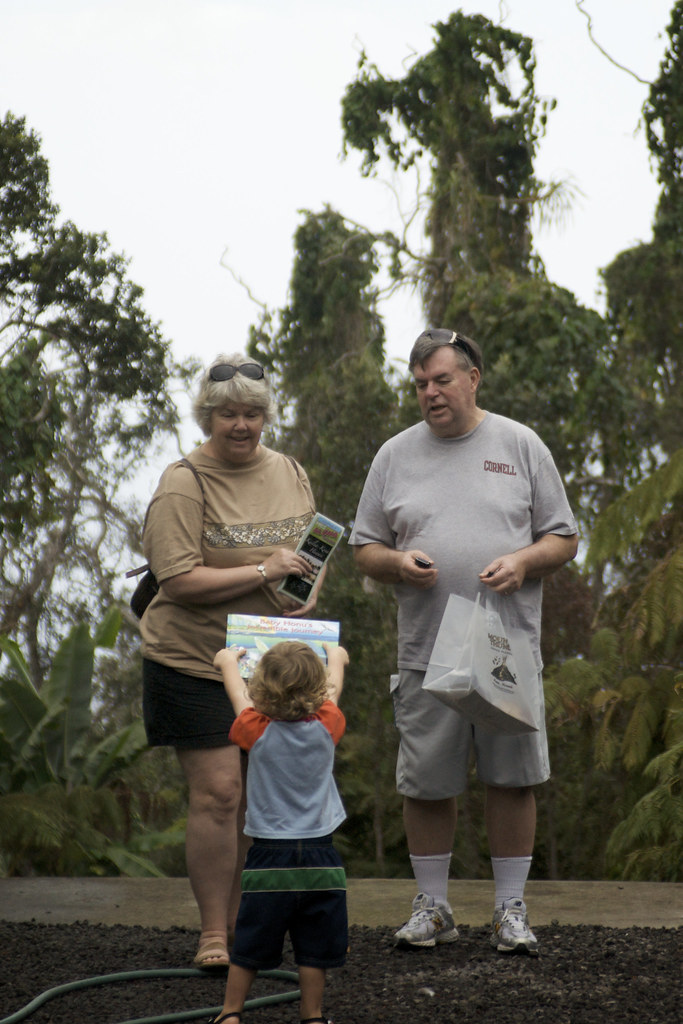 Mom, Dad, & Lorenz with Map