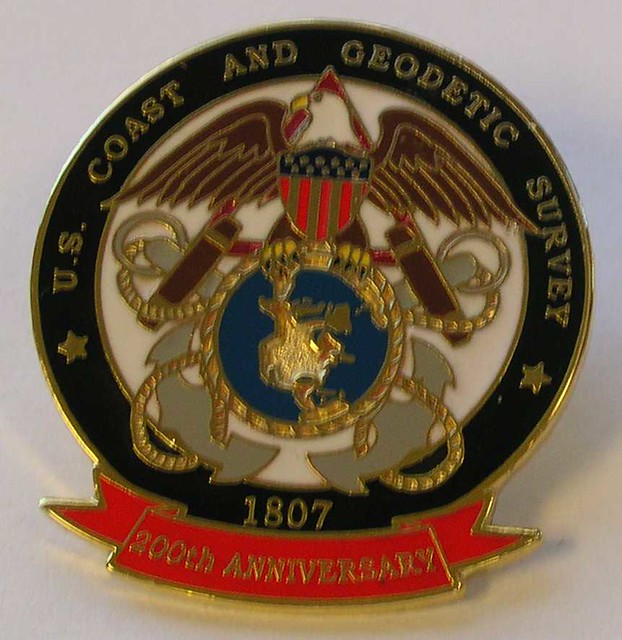 USC&GS 200th Anniversary Lapel Pin