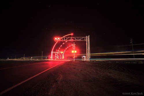 motion canon outdoors route66 nightimages desert ludlow socal transportation nights canondslr motherroad intothedarkness canon1740f4lusmgroup sbcusa railwayinfrastructure railroadinfastructure
