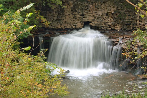 water wall waterfall stream dam