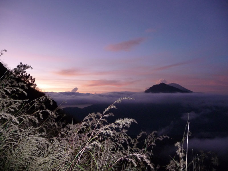 Mount Batur, Bali - 03 pausing to take in the view