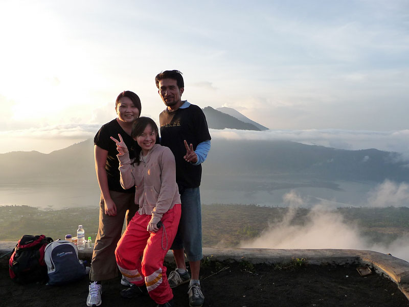 Mount Batur, Bali - 13 Suanie, Fireangel and Wayan