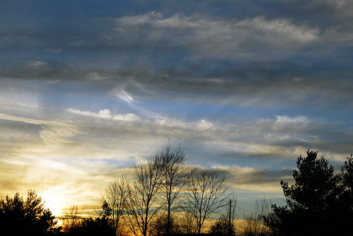 sunset sun weather clouds ofallonmo