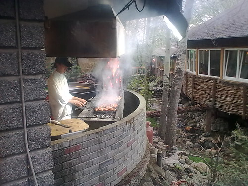 Cooking Kebabs, Almaty, Kazakhstan