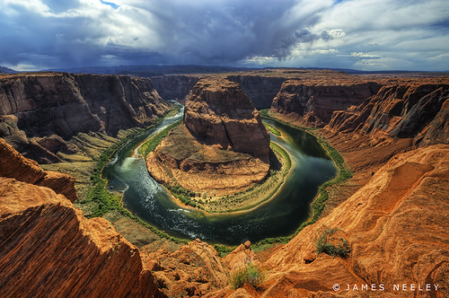 arizona landscape coloradoriver hdr horseshoebend 5xp jamesneeley flickr12