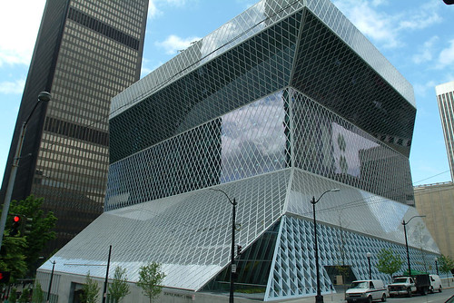 Seattle Public Library central branch, 2004