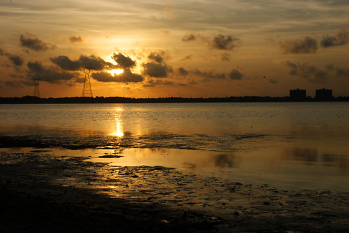 sunset beach landscape sony panamacity a350