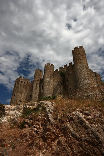 castle portugal castelo getty obidos middleages castillo trabancos anticando