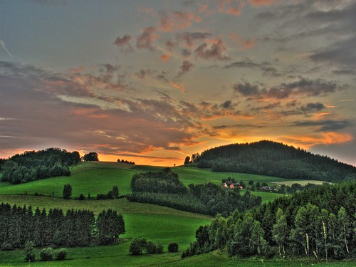 sunset landscape austria österreich sonnenuntergang upper oberösterreich hdr rohrbach 4150 götzendorf stefankandlbinder