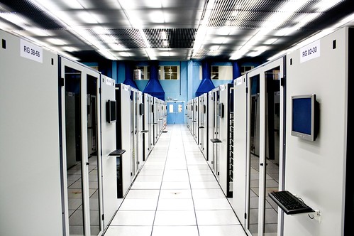 Server room at CERN