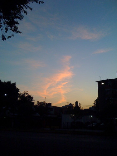 blue sky orange azul clouds sunrise mexico df amanecer cielo nubes naranja coapa