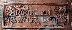 Brooklyn Water Works Sign