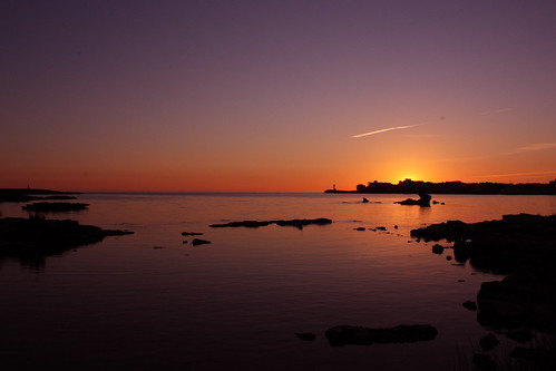 sunset sky playa cielo rocas colòniasantjordi esdolç