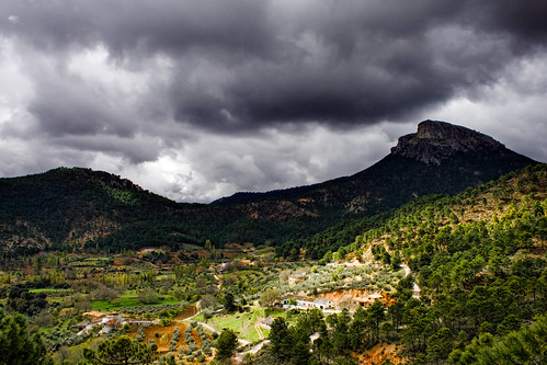 albacete landscape tormenta nubes rural pueblo montaña montañas sierra alcaraz arbol arboles bellotar elbellotar pifanios lospifanios