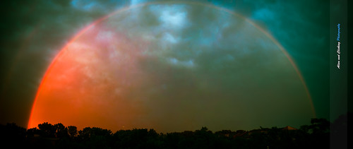 panorama nature clouds interestingness rainbow dusk panoramas explore shooting suggestions doublerainbow vibgyor explored fullrainbow howtoshootpanoramas