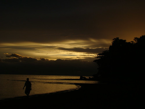 beach sunrise caraga
