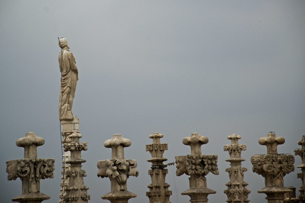 Saints Looking Over Milan 2
