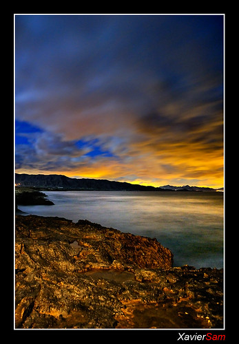 españa mar nikon nightshot paisaje explore murcia nubes nocturna nocturnas d300 18200vr cabocope lomodebas xaviersam