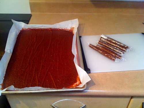 Surprisingly had success with the fruit leather project
