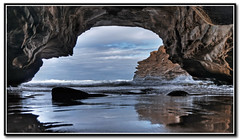 Sea Cave HDR - Ghosties Beach