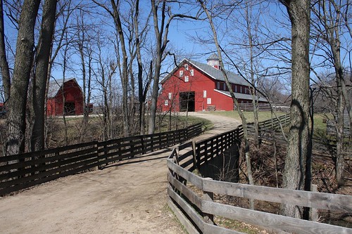 park ohio red barn fence living canal metro farm run historical slate winchester