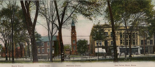 park county street ohio square high oh warren courthouse 1910s avenue trumbull