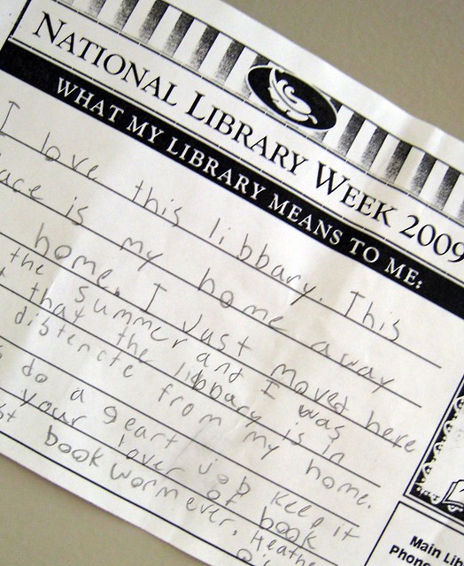 I Love this Library! from Flickr via Wylio
