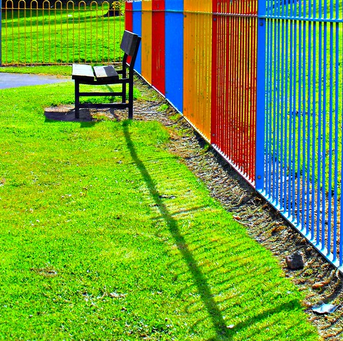 park uk england bench colours shropshire telford lonely ahmed 2009 picnik midlands gully arleston thelonelybench copyrightedallrightsreserved gullyahmed gullydj gulfrazahmed