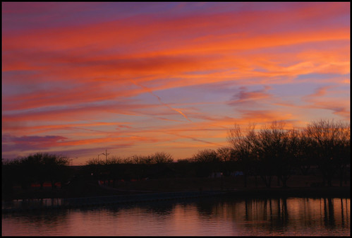 sunset sky newmexico desert carlsbad pecos chihuahuan enchanged