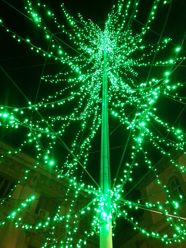 christmas italy verde green lights italia christmaslights views luci natale catanzaro lucinatalizie samsungmobile galaxysiii