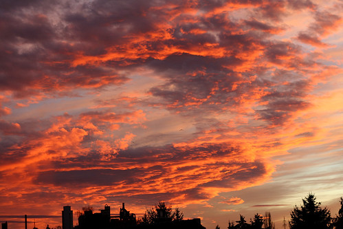sunset rot sunrise day sonnenuntergang sundown cloudy himmel wolken auswahl abendrot zementwerk geseke