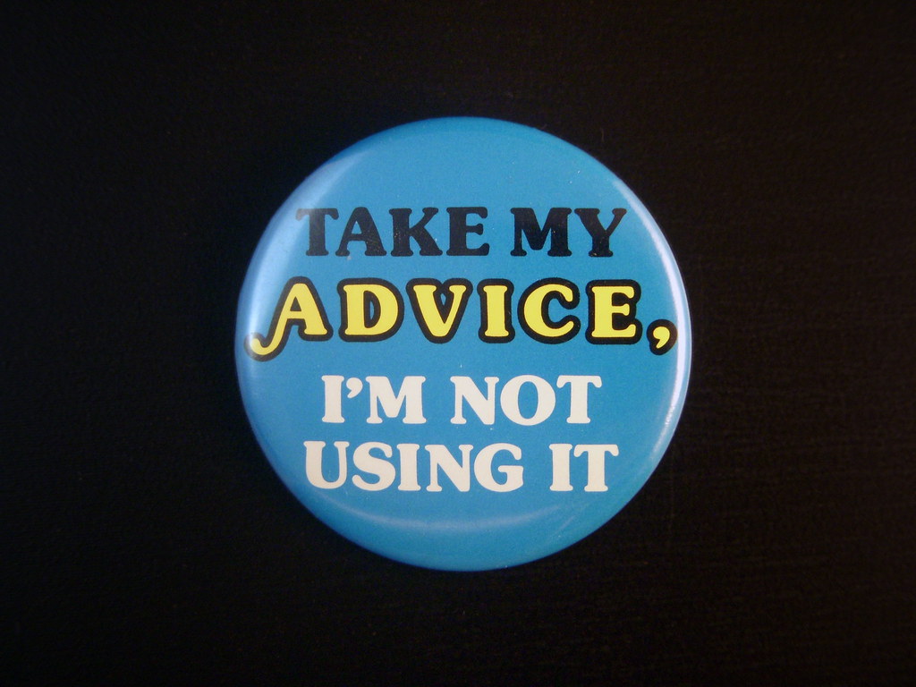 Take My Advice Pin