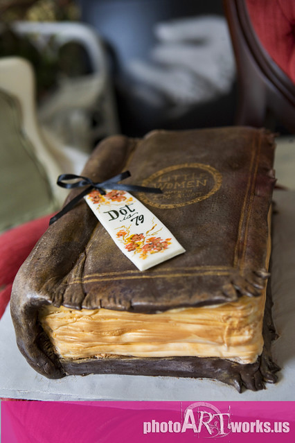 Old Book Cake