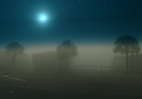 road sky sun house tree fog fence geotagged fl palatka theunforgettablepictures
