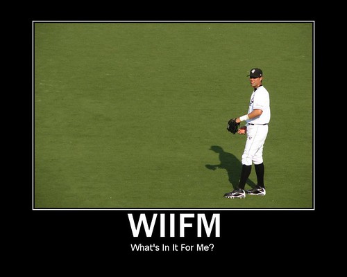 What's In It For Me? (WIIFM)