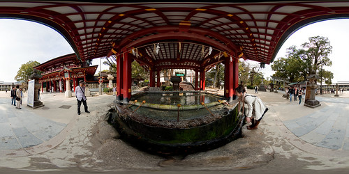 panorama japan shrine handheld kyushu dazaifu tenmangu equirectangular tonemapped panotool