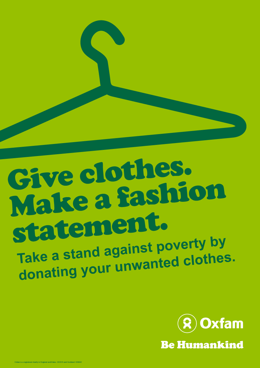 Donate clothes poster - a photo on Flickriver