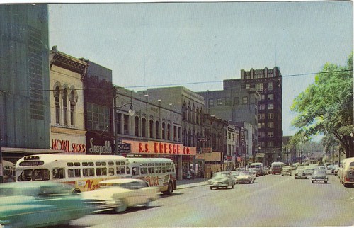county street ohio west fifties market ss scene 1950s oh warren trumbull kresges