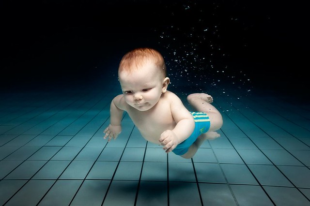 Baby Goes for Swim in Untreated Sewage