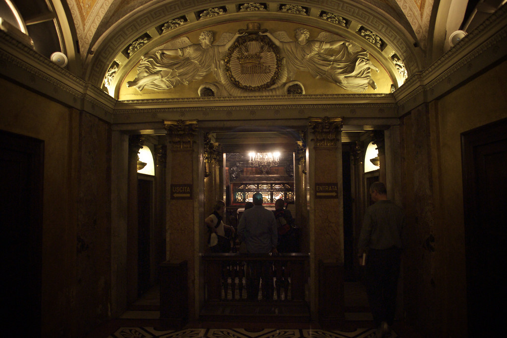 Inside the Crypt of Cardinal Borromeo